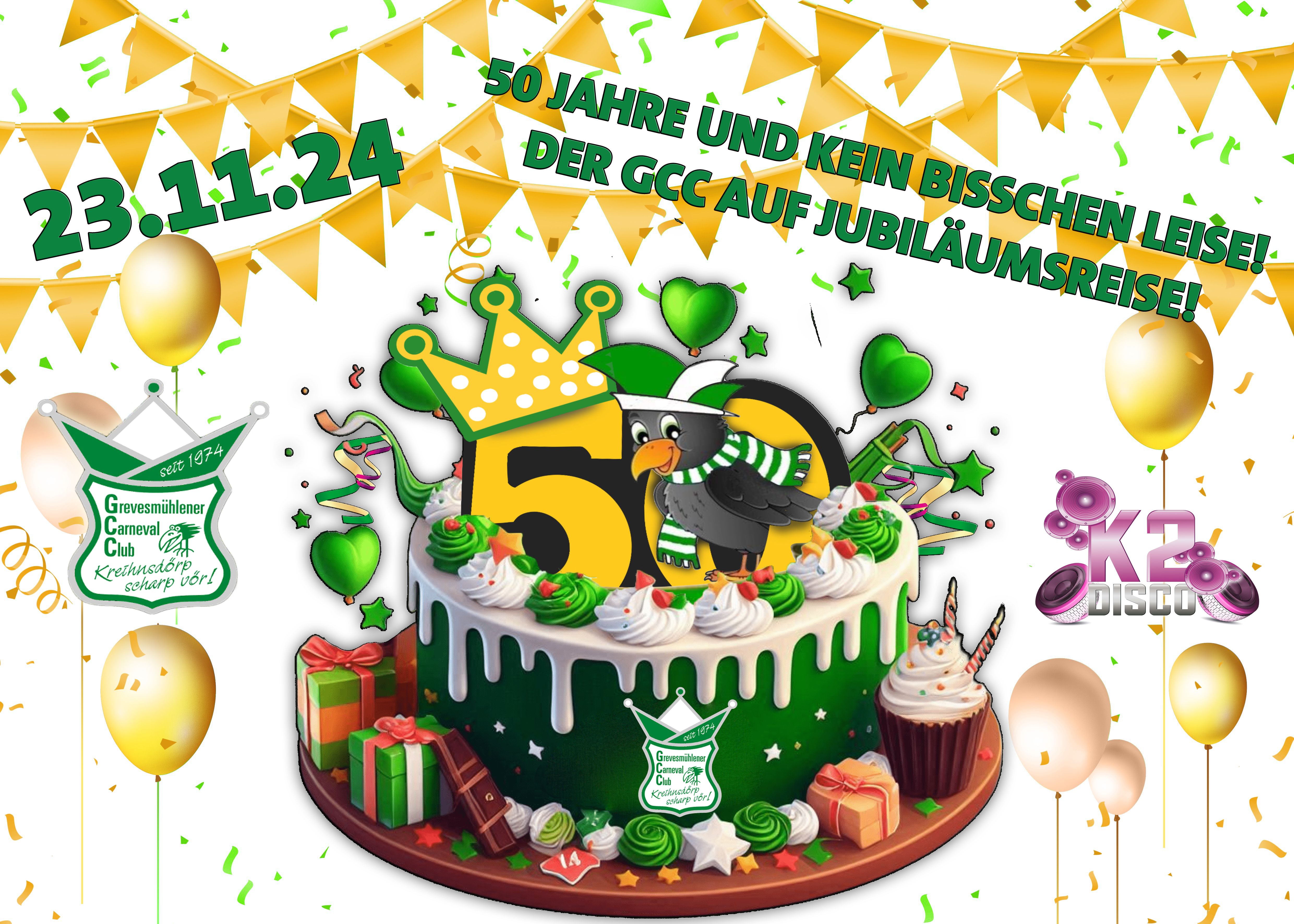 Eröffnungsveranstaltung zum großen Jubiläum: 50 Jahre GCC